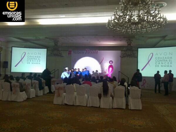 EmisorasUnidas's tweet photo. Avon lanza Cruzada Contra el Cáncer de Mama. En esta edición contarán con apoyo de Rojos y Cremas. @LesterRamirezEU http://t.co/3JccP6pFx5