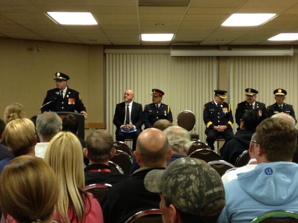 ONFireChiefs's tweet image. @mrmattpegg brings greetings at the opening ceremonies at #firecon