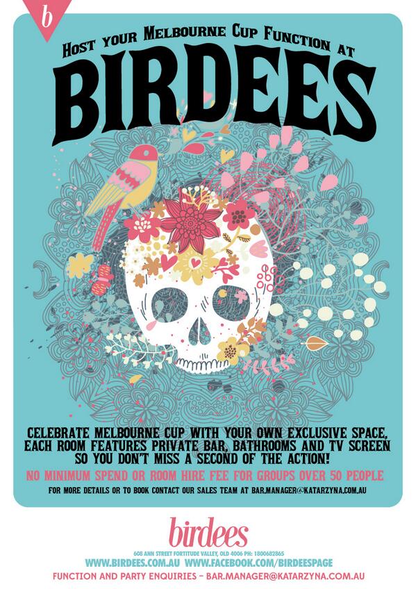 Get set to celebrate the race that stops the nation! Host your Melbourne Cup day at Birdees