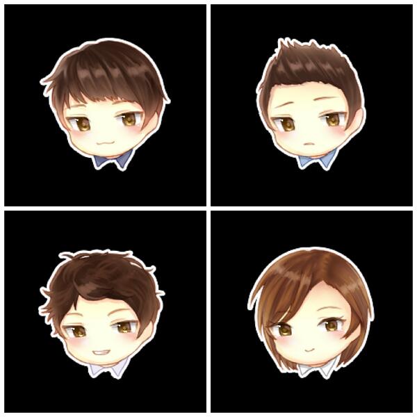 jinams2W_bot's tweet photo. 의국 4인방 캐릭터아이콘이래 ㅎㅎ귀엽다
(진욱,일규,길남,선주)^^ http://t.co/yayLOe7ZYL