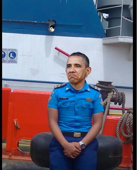 Instahead's tweet image. Barack Obama #instahead