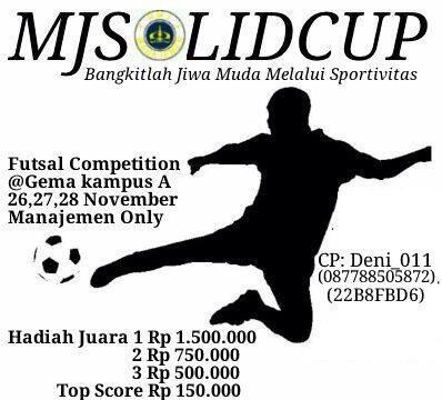 MJSOLID2013's tweet photo. Ayo yg merasa diri lo gila,suka,hobi futsal, :D RT @AgungKurnialdi: @MJSOLID2013 ayo daftarkan team kalian :) http://t.co/KTMRbtP24s