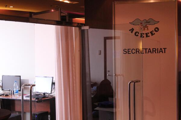 ACEEEO's tweet photo. Feel free to ask the assistance of the ACEEEO Secretariat located in front of the conference hall http://t.co/u4HpuUuLsG