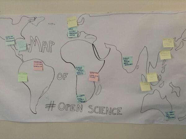 okfnscience's tweet image. Update: Map of #OpenScience - filling up. Tweet us your open science project and we'll add it! #OpenSciDev