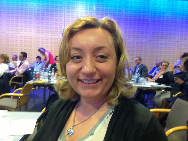 With Marga Radu at Sosueurope