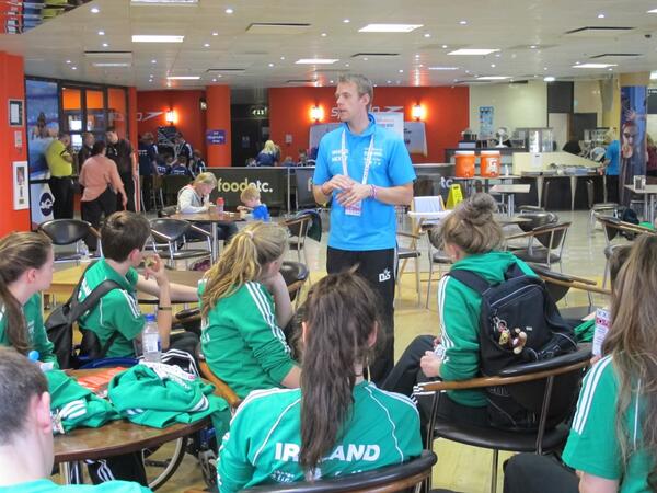 teamtsccoach's tweet image. Great to have @SwimmerRoss talk today to @swimireland crew @_SchoolGames #athletecentred #experience #topswimmer