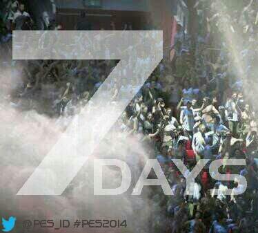 virtualballers's tweet photo. Calm down! 1 minggu lagi PES 2014 rilis!! #PES2014Countdown http://t.co/JlfqZAkuN9
