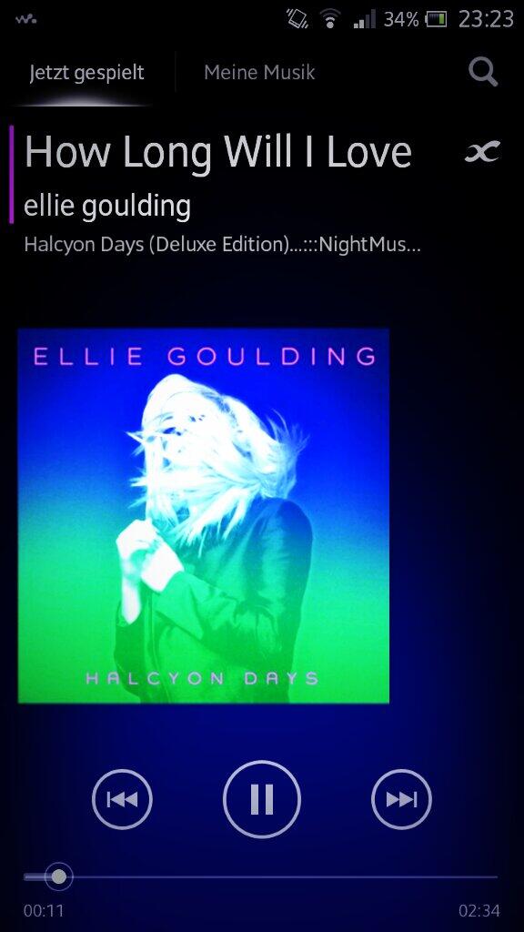 Best song :)) @elliegoulding #halcycondays #howlongwilliloveyou #elliegoulding #gouldinger @elliegoulding t