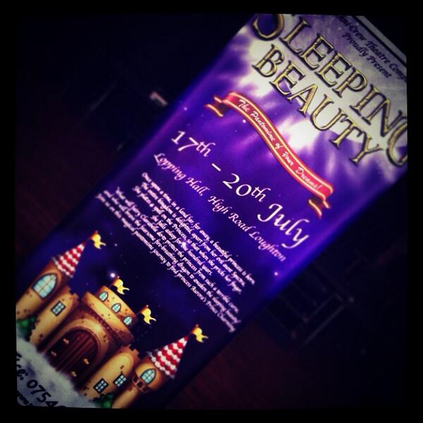 technicrew's tweet image. Yet another fantastic banner print from @kituout #sunmerpanto #SleepingBeauty