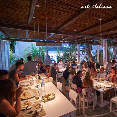 A modern fusion of Italian and Mediterranean cuisine is waiting for you at Arte Italiana!#Mykonos #restaurant #Greece