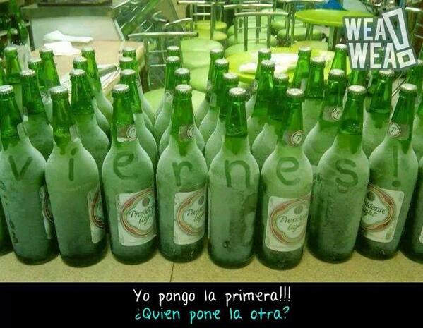 ddanielp's tweet photo. Hoy es bebevierness http://t.co/ZjOd3tYCyY