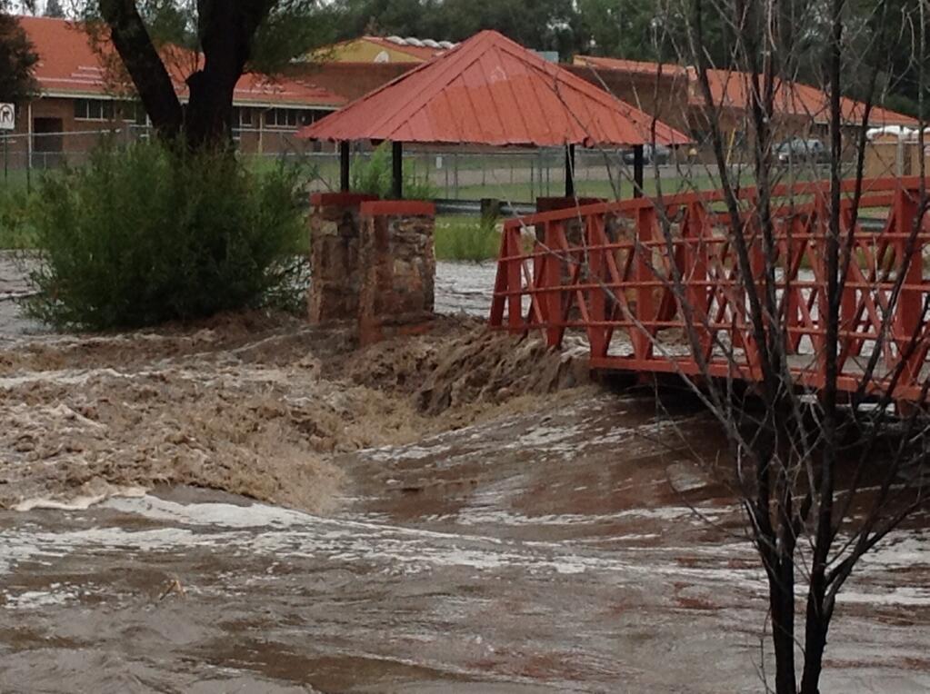 Breaking news on New Mexico flooding, September 2013