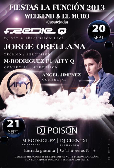 JorgeOrellanaDj's tweet photo. 1Semana para la FUNCIÓN-WEEKEND CASATEJADA @anasoria430  @Mariangeles1803  @ireneMM90  @VictorRano  @crismiguelg http://t.co/lkNefVhFVm