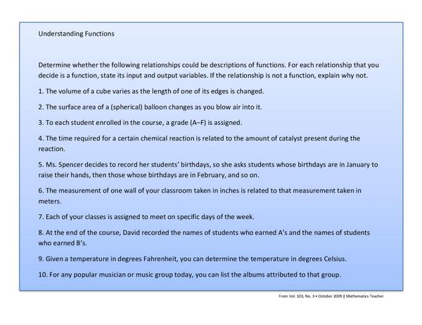 jrheintz91's tweet image. Think you know functions? Prove it! #NCTM #Ilaria #WCmath