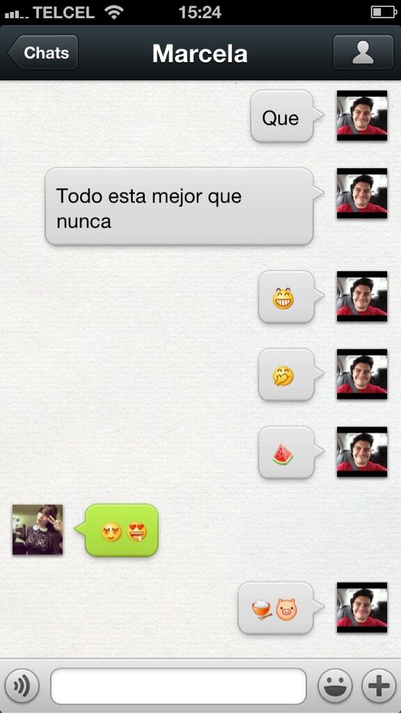 benshorts's tweet photo. Jajajaja mejor que nunca #WeChatMexico http://t.co/nlFo6ZQohO
