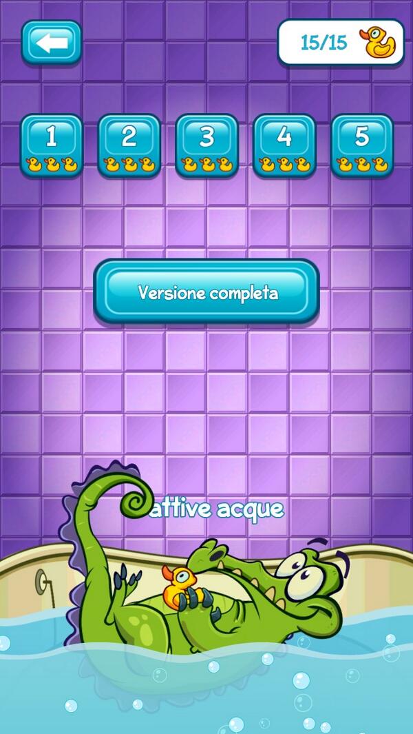 de_fdelorenzo's tweet photo. @SwampyTheGator Ho ottenuto tre paperelle in Cattive acque #wheresmywaterh http://t.co/lB5xWXn1Gp