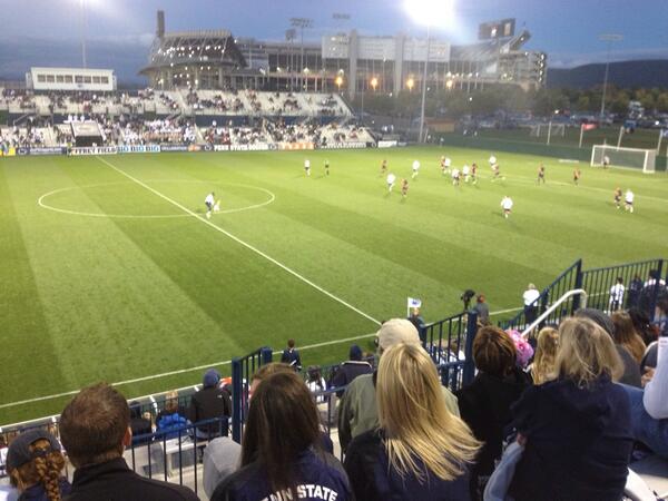 BlueBandSousa's tweet photo. #MackTheJeff  Go @PennStateMSOC http://t.co/tJCgVTN9lC