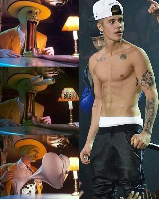 SarinhaSyko's tweet photo. Eu vendo o Justin sem camisa kk http://t.co/Yj5A1MWP5b