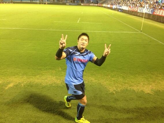 chison614's tweet photo. 久しぶりのラグビー試合観戦！
相変わらずキルリョンヒョンニンはエグかった！
やっぱりラグビーちぇご！ http://t.co/14iq3FrnQv