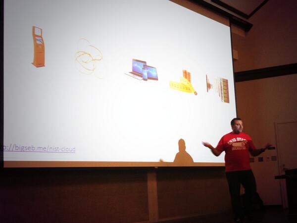 shellecaldwell's tweet image. #SPSCBUS @sebmatthews kicking off the day with a great keynote #cloud