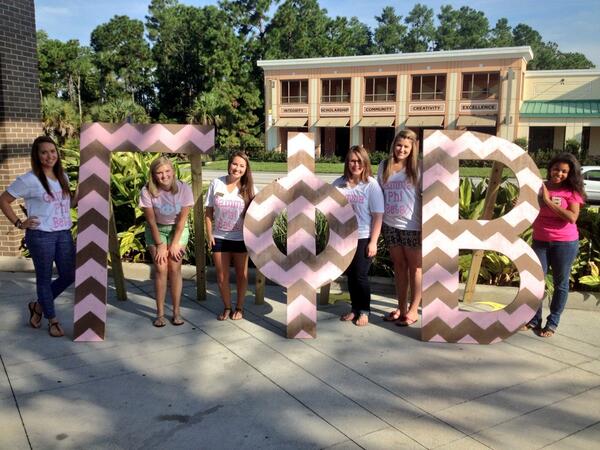IFCUCF's tweet photo. @gammaphibetaucf Congratulations and Happy Bid Day! Enjoy your new letters from the men of the UCF IFC :) @UCFGREEK http://t.co/nwVG5cJJpT
