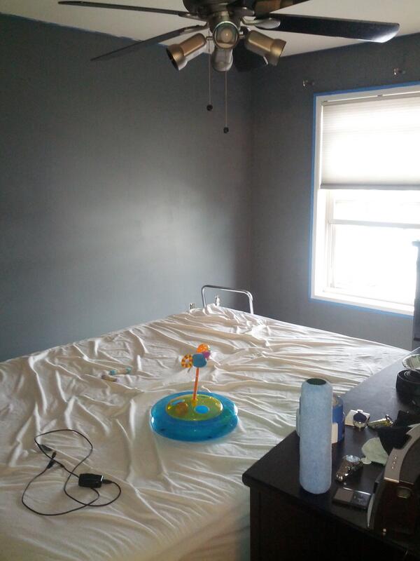 ryan_trupe's tweet image. One coat down, one to go and the bedroom is finished.  #HardWorkMadeEasy