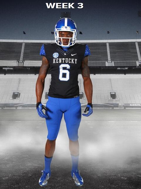 university of kentucky football jersey