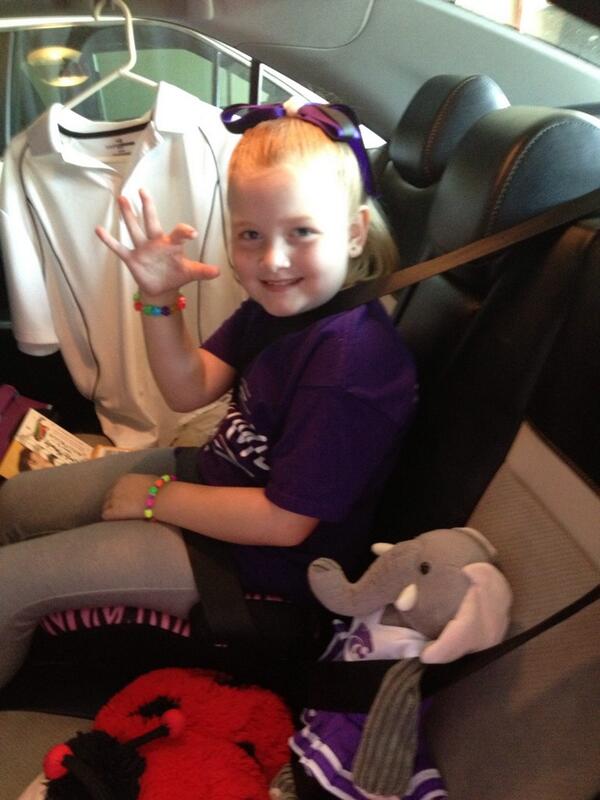 millerdad67's tweet photo. #KStateGameday Mckenna her Scentsy buddy Ollie and I headed to watch the Cats WIN! http://t.co/ndwQwhdPQy