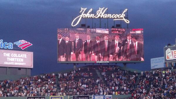 RealAbroad's tweet photo. @colgateuniv colgate 13 at fenway! http://t.co/px3NxRiLY6