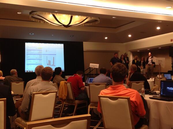 bbbrittingham's tweet photo. Teams presenting their campaign plans at NAR's Campaign Management Program http://t.co/USAlSIaRfq