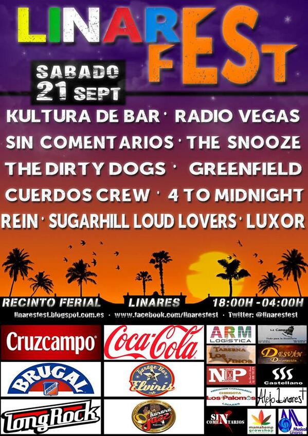 Cuerdos_crew's tweet photo. @linaenfurecida @linares28 @LinaresNoticias 21 de septiembre primer linaresfest, https://t.co/xDGB4BGRv5 RETWEET :) http://t.co/iA3GULgJcd
