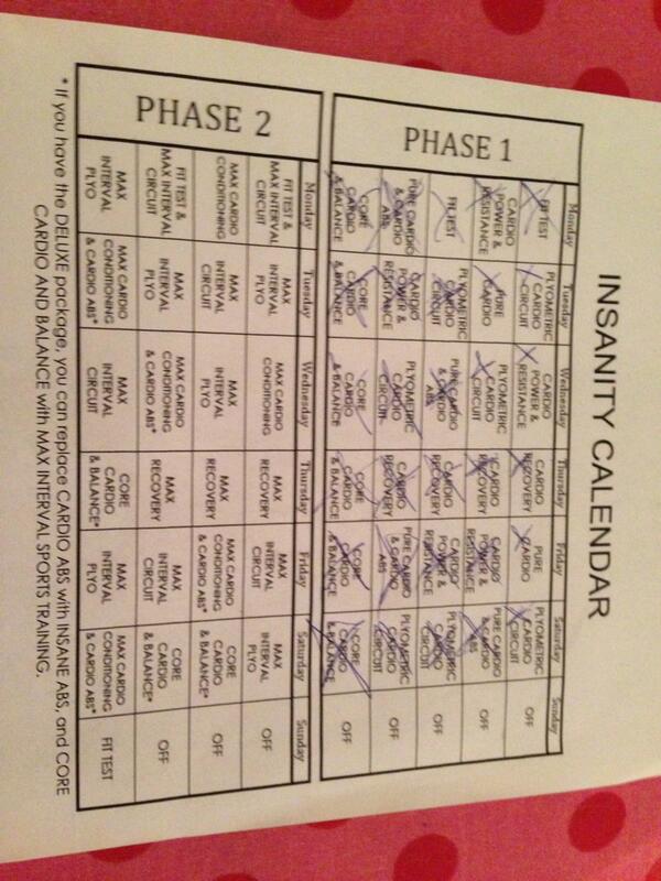 FloorvanBussel's tweet photo. Jaaaaa!! Phase 1 is completed!! 😅 1 down 1 to go!!😤 #Insanity http://t.co/xBDm3tzOfj