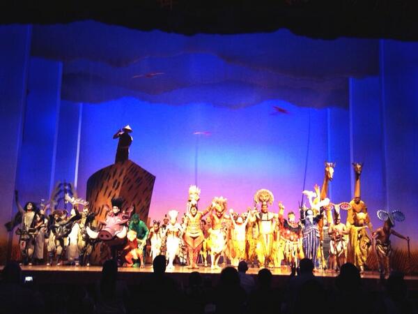JonatanMuriel's tweet photo. EL REY LEÓN...increïble, emocionant, divertit... un espectacle que t'engoleix! #ElReyLeonelMusical @ReyLeonMusical http://t.co/xIisFuzxPp