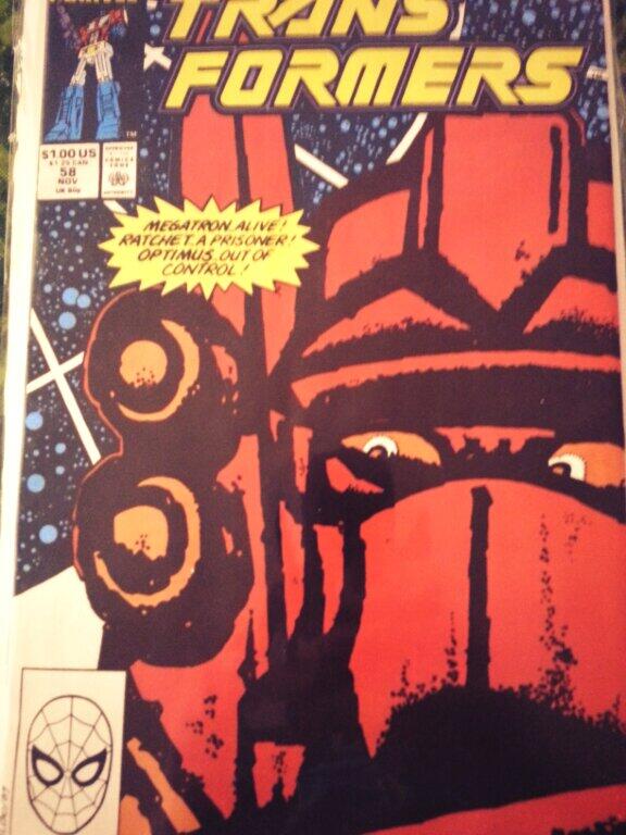 ginger_rigby's tweet image. One of my finds, the best and most iconic cover of the classic Marvel run in my opinion. #MarvelClassics #Optimus