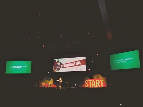DanielCWhite's tweet image. Took a break from my Saturday morning to stop by the #startconf to hear my good friend @Alli speak some truth!