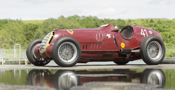 CandSCmagazine's tweet photo. A new Alfa world record this evening when the Nuvolari 8C-35 sold for £5,937,500 at Bonhams' Goodwood Revival sale. http://t.co/hW2qRWjeD2