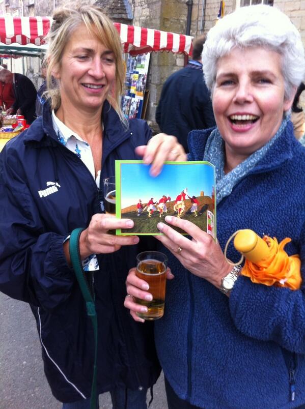 RosPorter's tweet photo. Seems I've joined up to Morris dancing at minchinhampton country fayre #thepowerofstoffordpress http://t.co/E3LrJ8QYJf