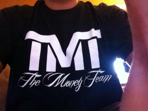 PatrickRH82's tweet image. #TheOne Money May don't play! TMT!