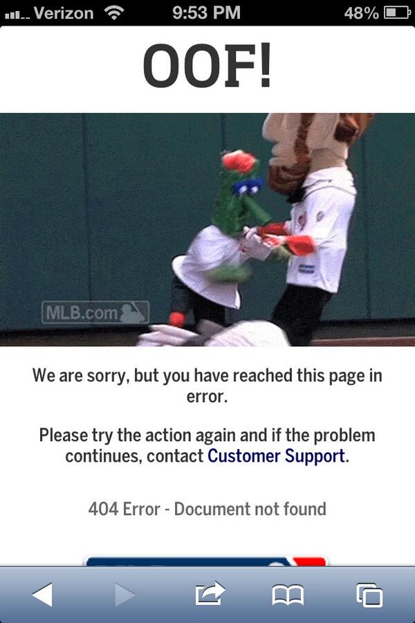 RallyPoncho's tweet image. Trying to view Jim Joyce&apos;s page on MLUA website, this is what I got... #OutrageOverload