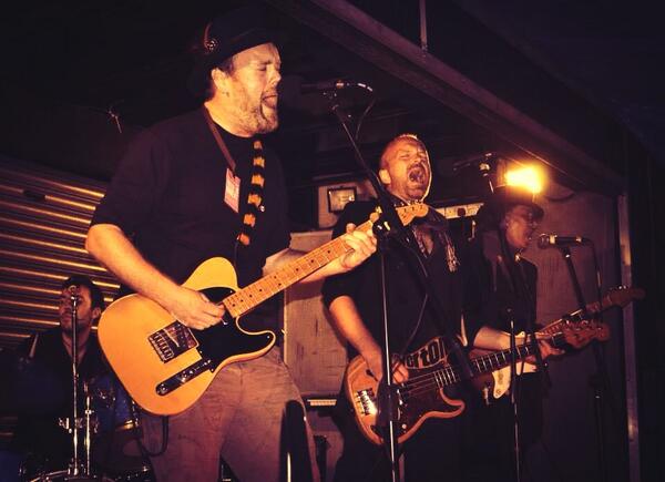Trying to pack an evening's worth of howling into a half hour set at #Thorfest
