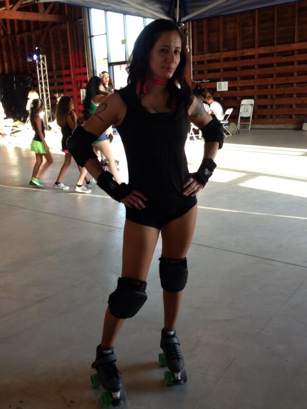 Getting ready to kick some ass