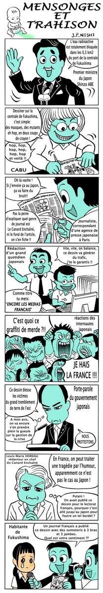 "Mensonges et trahison", un résumé de l'affaire du Canard Enchaîné 