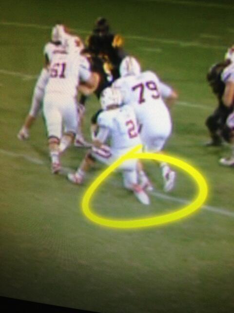Stave taking a knee - video proof