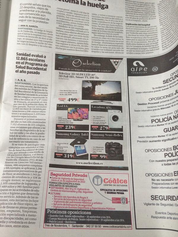 fjkmerino's tweet photo. En el diario montañés !! http://t.co/TIxDrQecK0