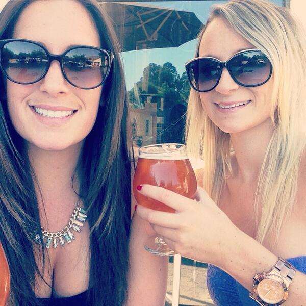 Leeshhie's tweet photo. @RachhelRae bestie xo #Centralcoastbrewingco http://t.co/XMitV3lIHV