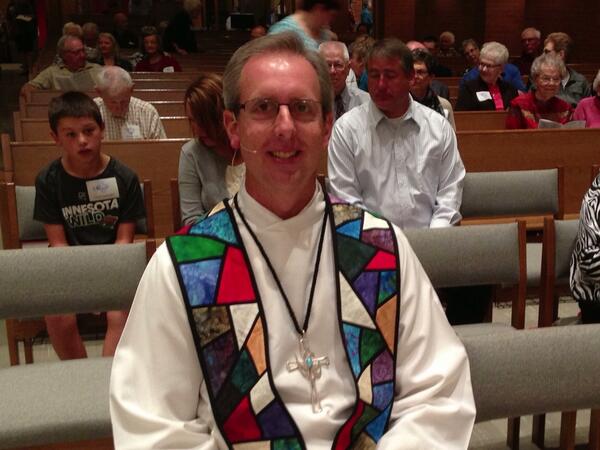 Pastor Randy Gehring the new senior pastor at Our Saviors Lutheran