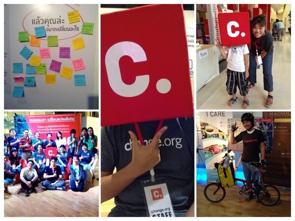 tulpin's tweet photo. #ChangeTH one year anniversary, thanks everyone who made this day possible ขอบคุณที่ทำให้งานสนุกสนานแต่มีสาระ http://t.co/lJMDDaPPFS