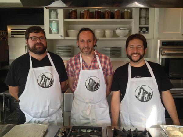 Ready to (Ship)Rock some frybread tacos w/ these dudes! @hawkkrall @LucioPalazzo <a href="/FidelGastro/">Fidel Gastro</a>
