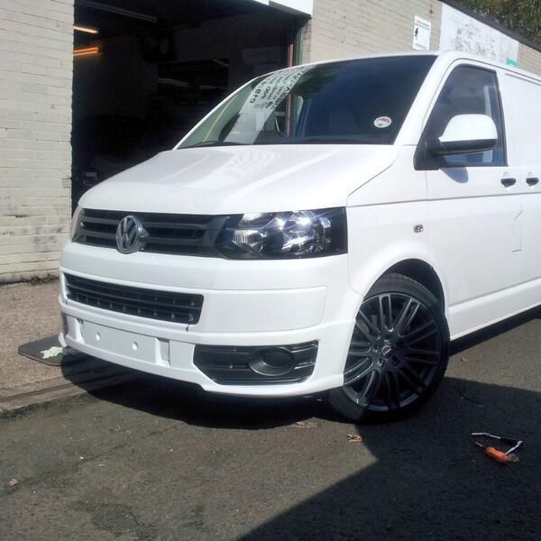 megawattuk's tweet photo. Test  back on the road with its newly painted bumpers http://t.co/pxWAt9erJm