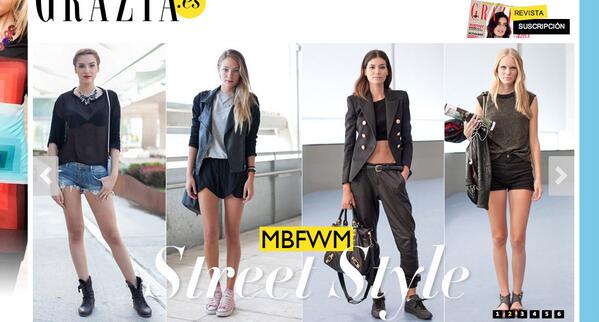 vlarrode's tweet photo. @Grazia_es portada de Street Style en #MBFWM http://t.co/6T7PesfIUq